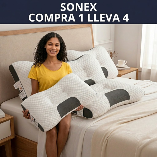 Sonex® Almohada Nasa Para Um Sueño Perfecto (COMPRA 1 LLEVA 4 SOLO HOY)